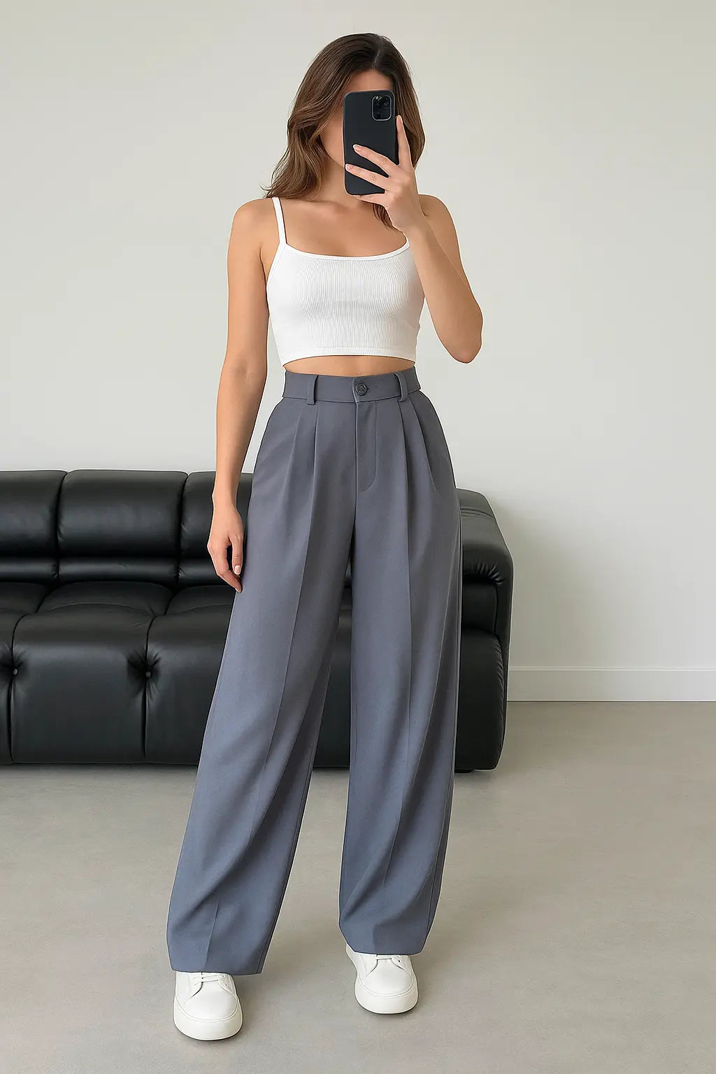 PANTALON WIDE-LEG