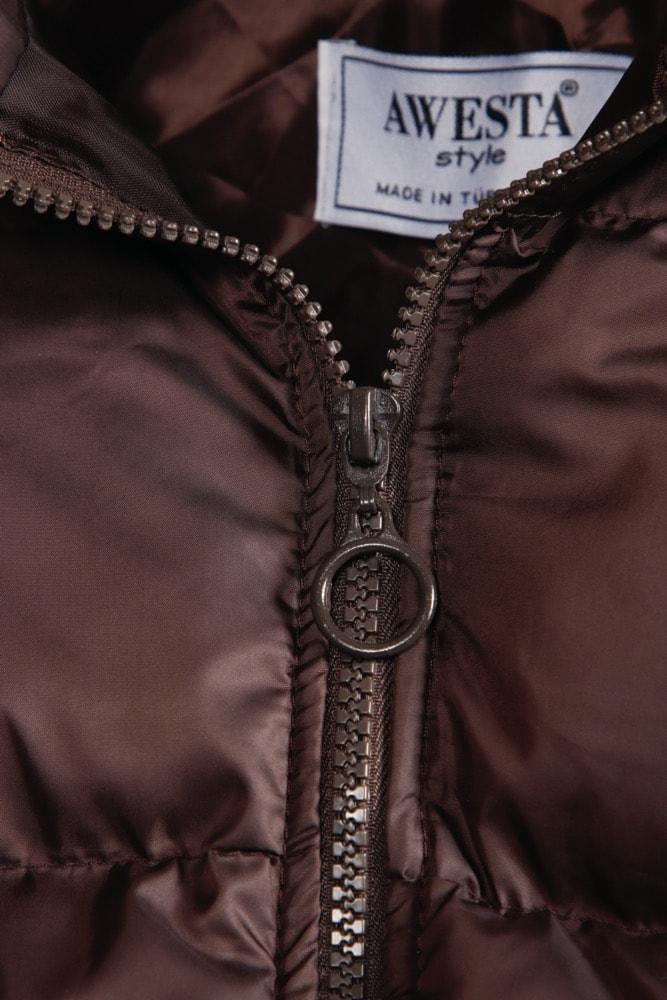 CROPPED PUFFER JACKET COUPE-VENT - GLINT