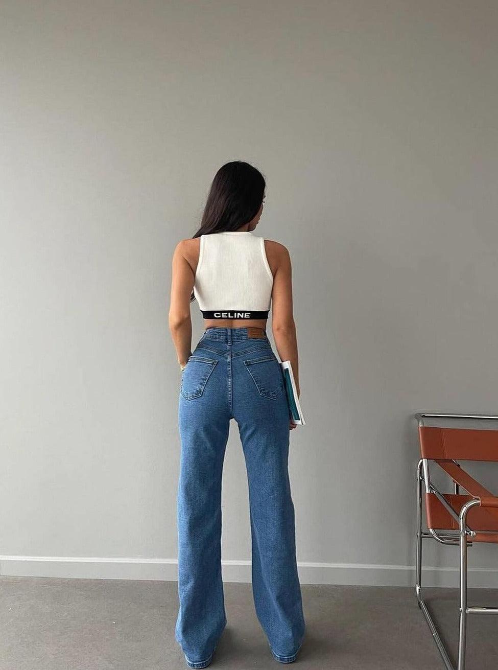 STRAIGHT LEG JEAN - GLINT
