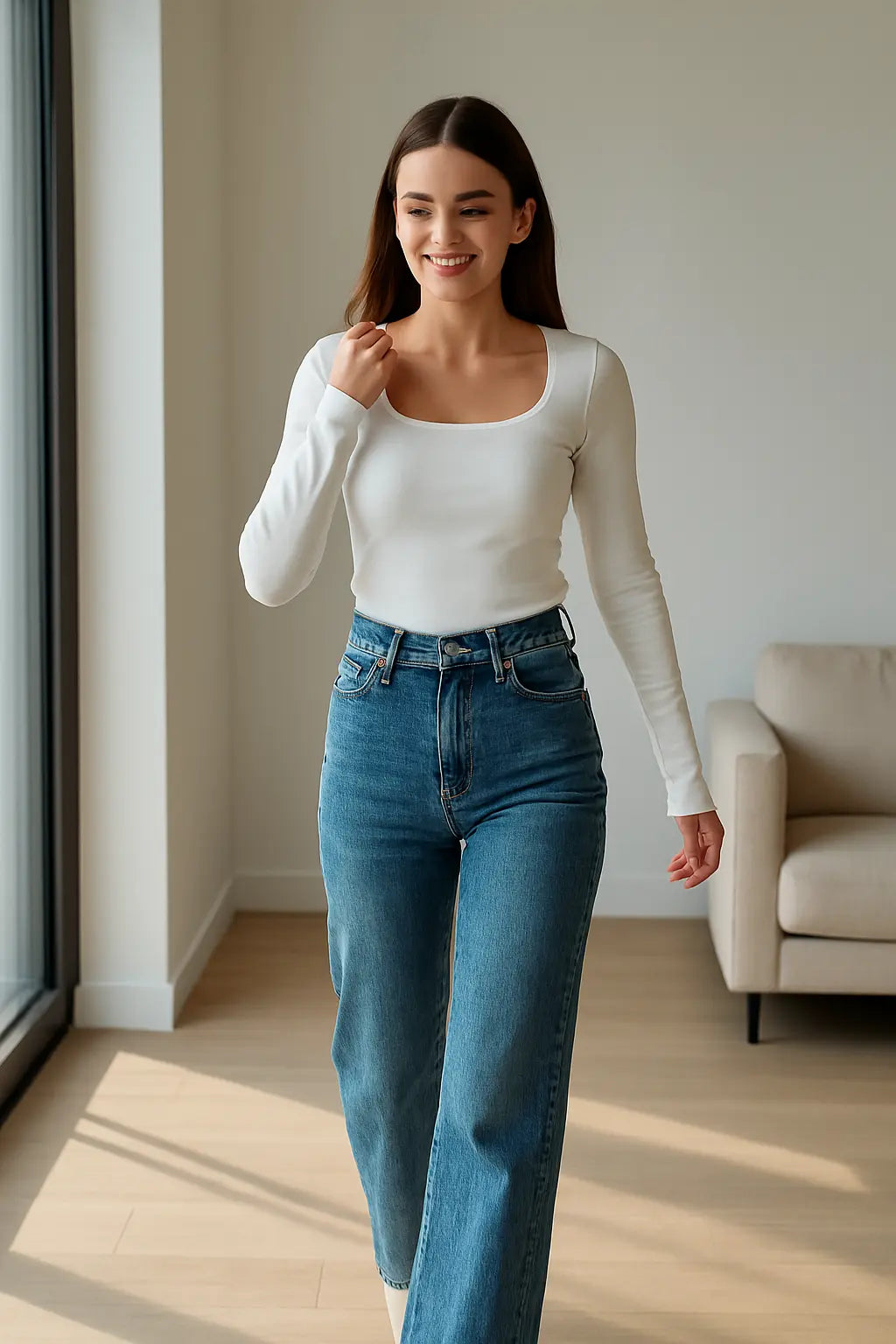 HAUT BASIQUE BLANC