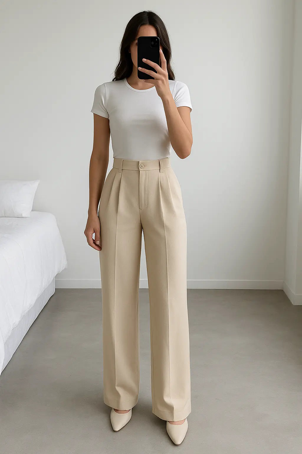 PANTALON WIDE-LEG