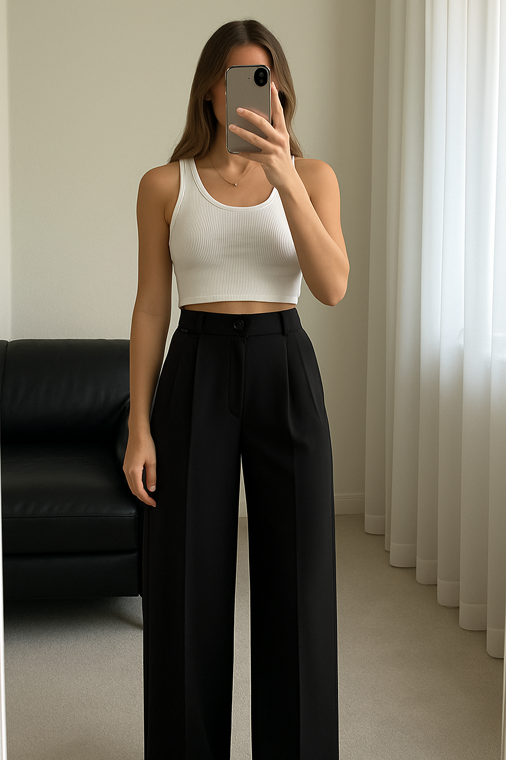 PANTALON WIDE-LEG