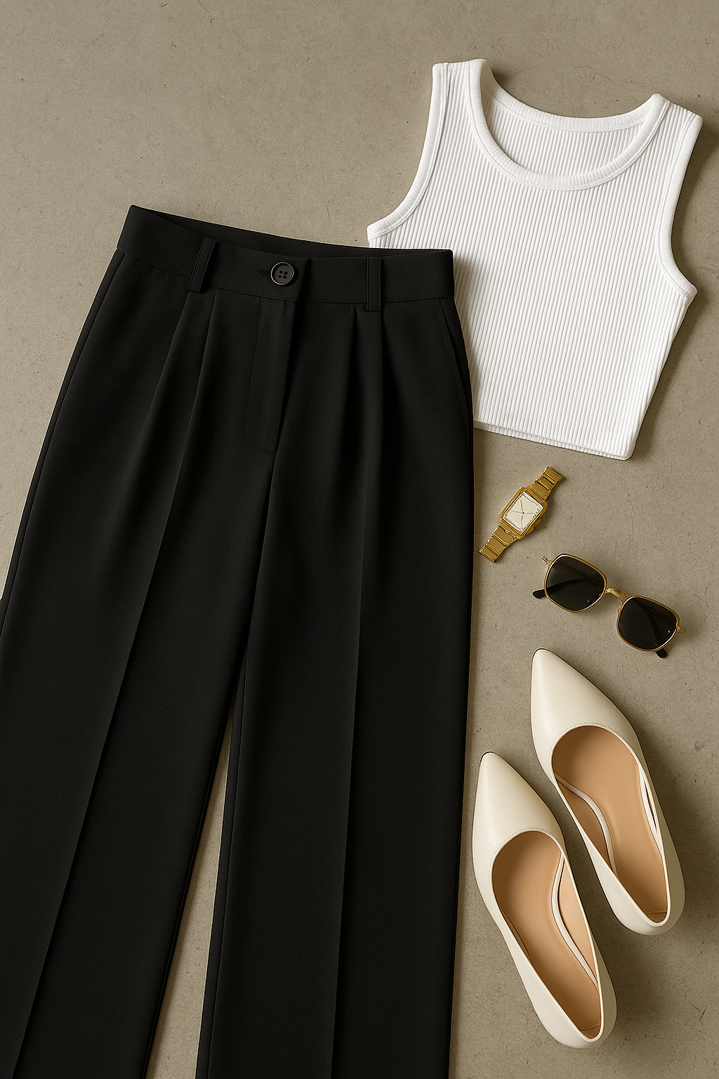 PANTALON WIDE-LEG