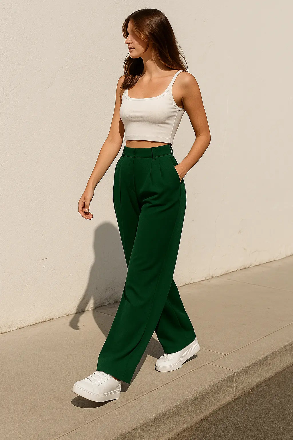PANTALON WIDE-LEG