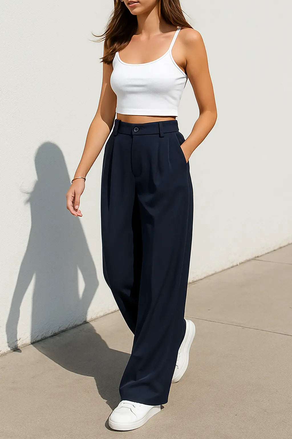 PANTALON WIDE-LEG