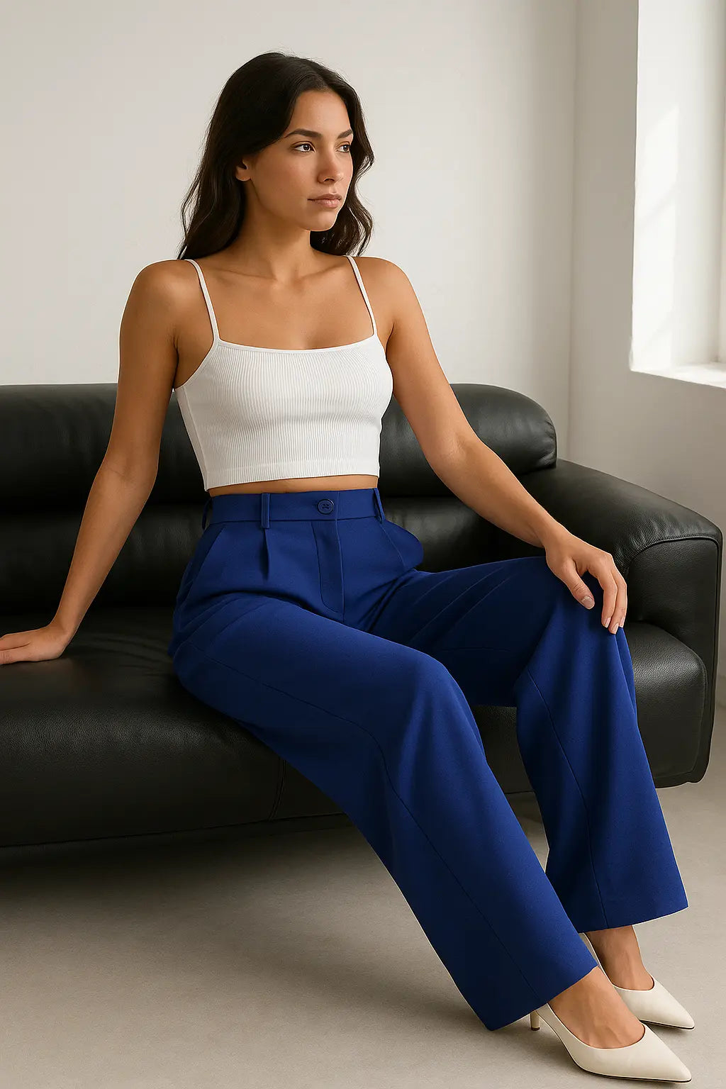 PANTALON WIDE-LEG