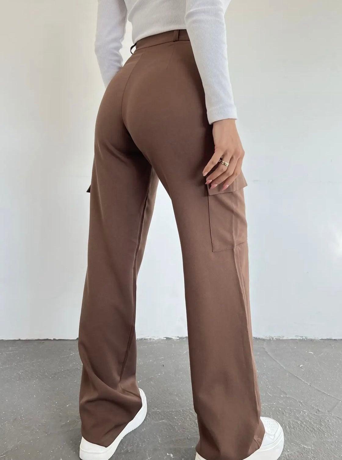 PANTALON CARGO CLASSY MARRON - GLINT