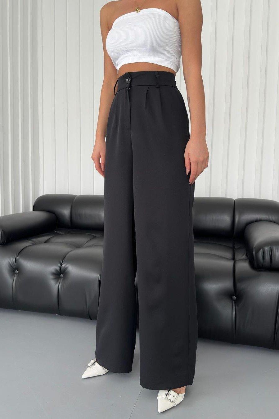 PALAZZO PANTS NOIR - GLINT