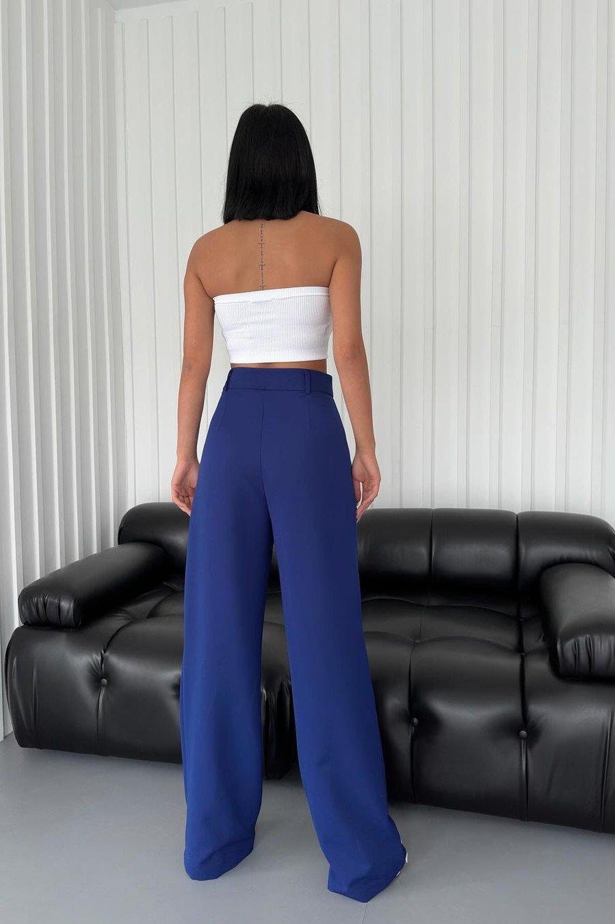 PALAZZO PANTS BLEU - GLINT